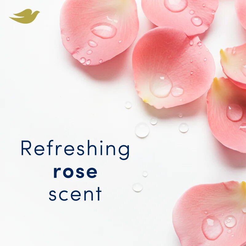 Dove 0% ALU Fresh Rose antiperspirant ve spreji bez hliníku 150 ml