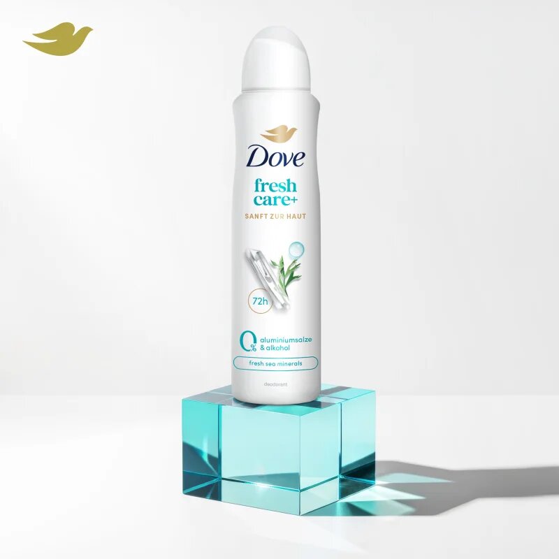 Dove 0% ALU Sea Minerals antiperspirant ve spreji bez hliníku 150 ml
