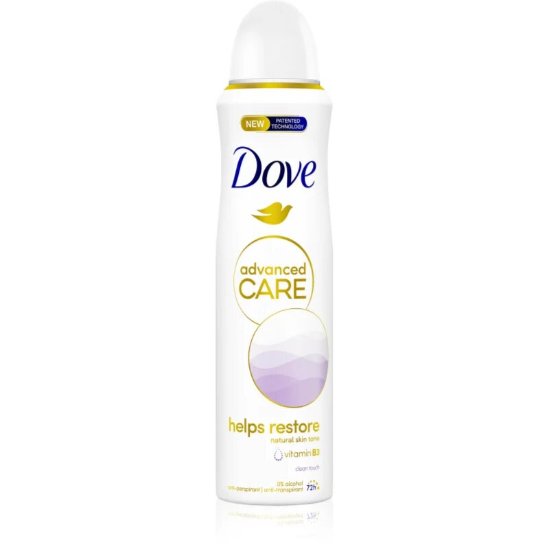 Dove Advanced Care Clean Touch antiperspirant sprej Clean Touch 150 ml