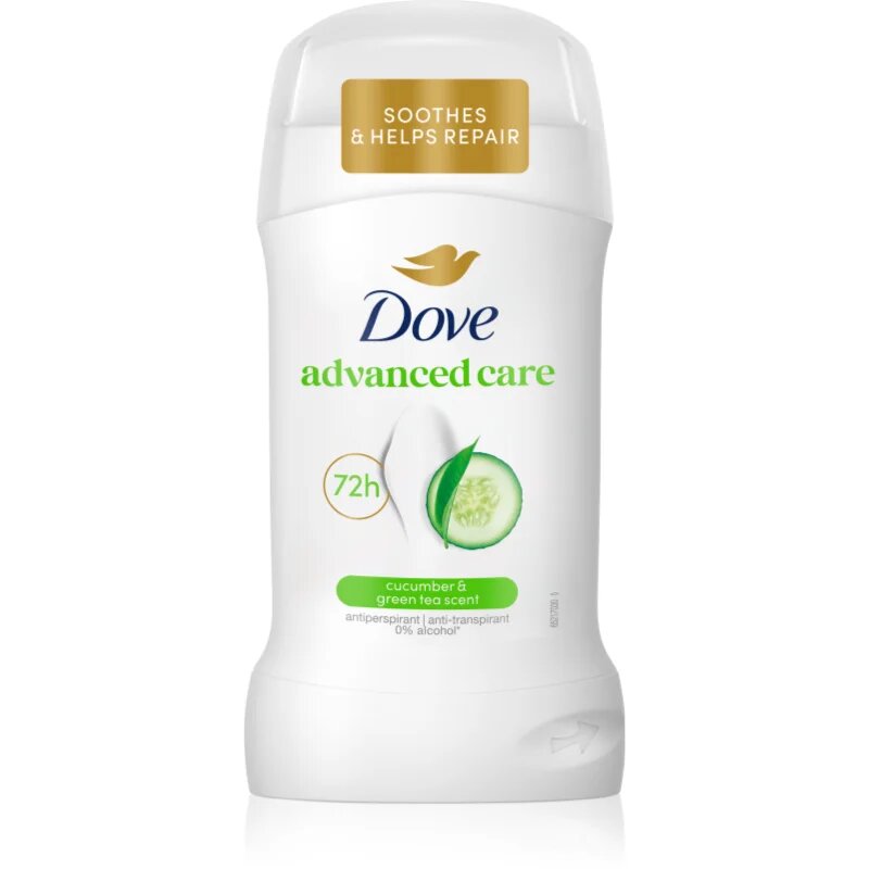 Dove Advanced Care Cucumber & Green Tea tuhý antiperspirant 50 ml