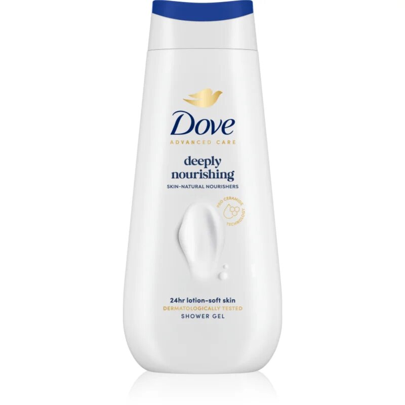 Dove Advanced Care Deeply Nourishing hydratační sprchový gel 225 ml