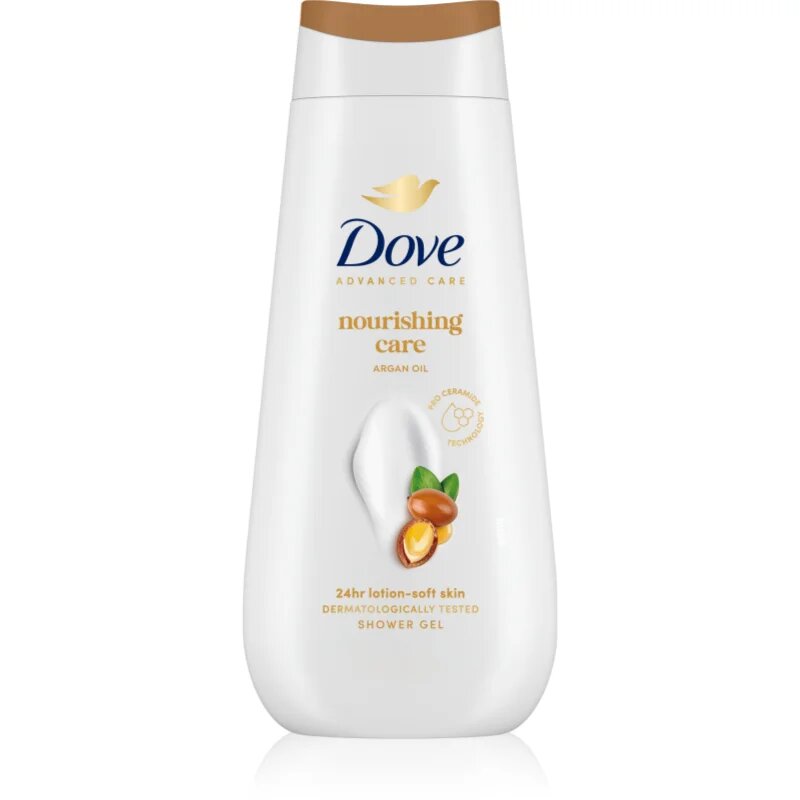 Dove Advanced Care Nourishing Care hydratační sprchový gel 225 ml