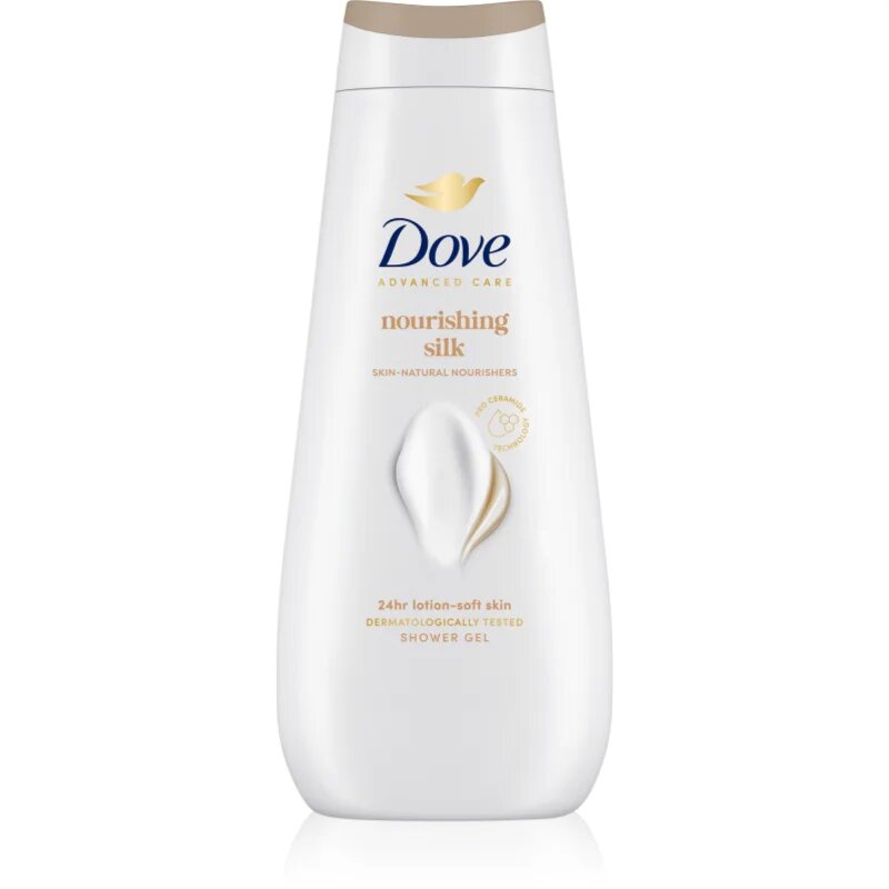 Dove Advanced Care Nourishing Silk hydratační sprchový gel 400 ml