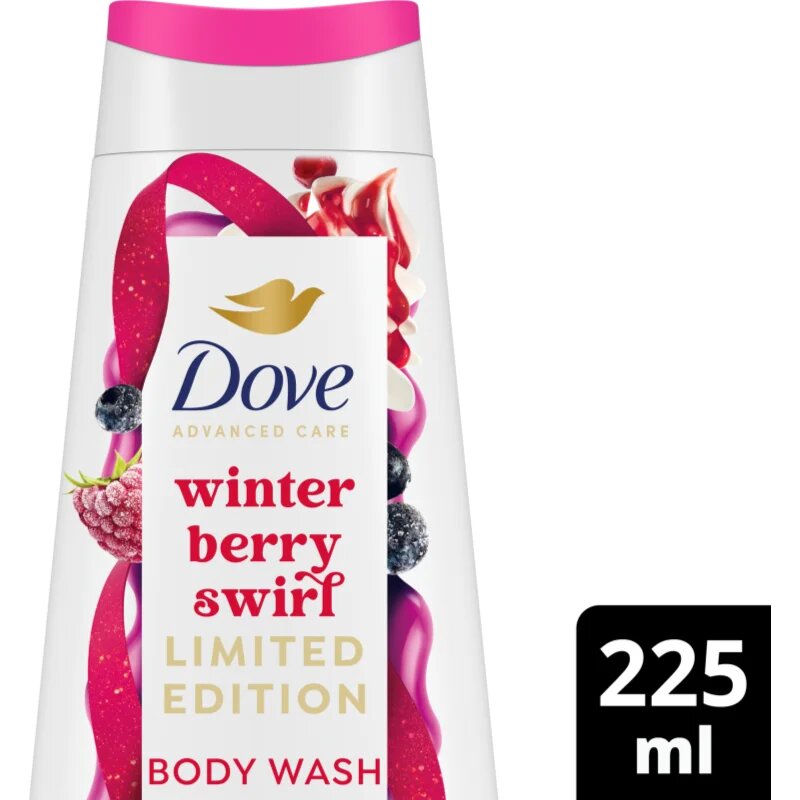 Dove Advanced Care Winter Berry sprchový gel limitovaná edice 225 ml
