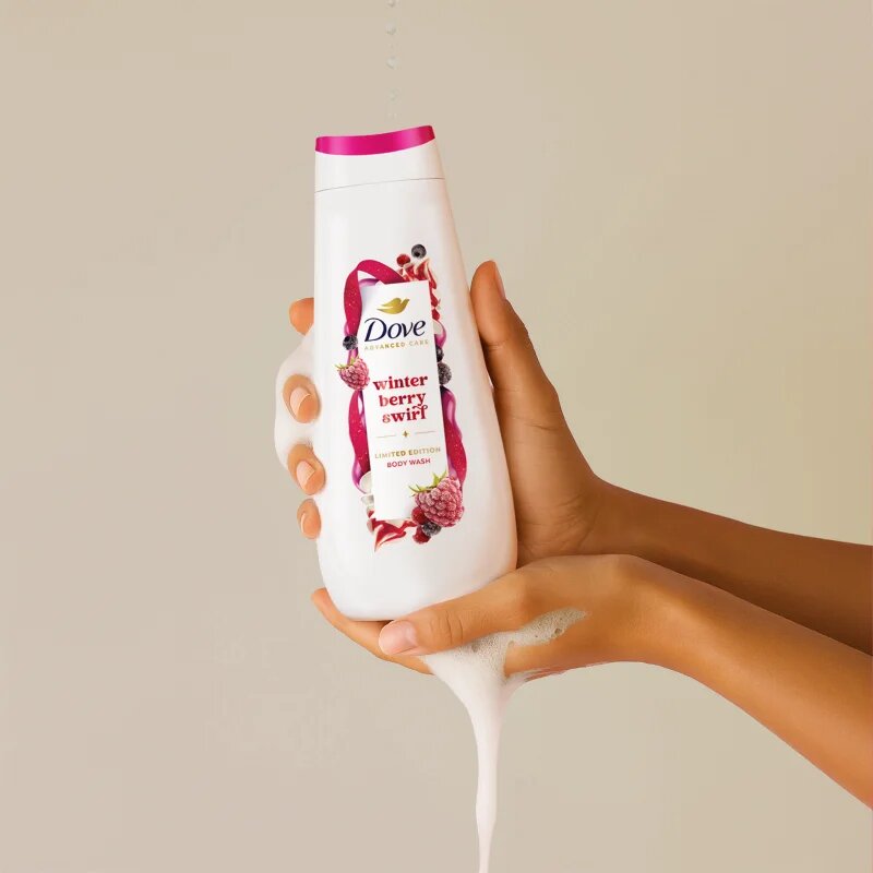 Dove Advanced Care Winter Berry sprchový gel limitovaná edice 225 ml
