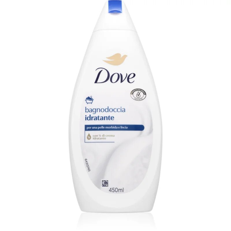 Dove Bath & Shower Gel Moisturizing sprchový a koupelový gel pro ženy 450 ml