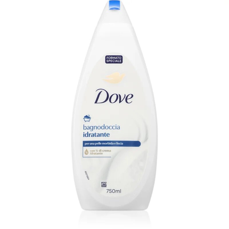 Dove Bath & Shower Gel Moisturizing sprchový a koupelový gel pro ženy 750 ml