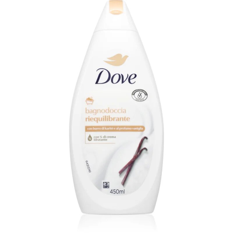 Dove Bath & Shower Gel Rebalancing sprchový a koupelový gel 450 ml