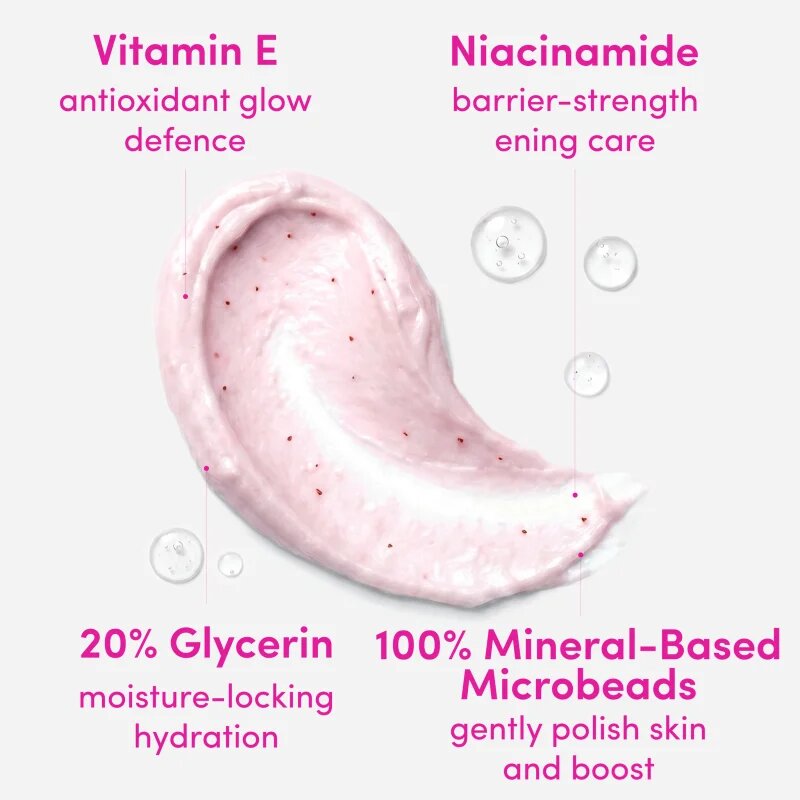 Dove Dragonfruit & Primrose tělový peeling 295 ml