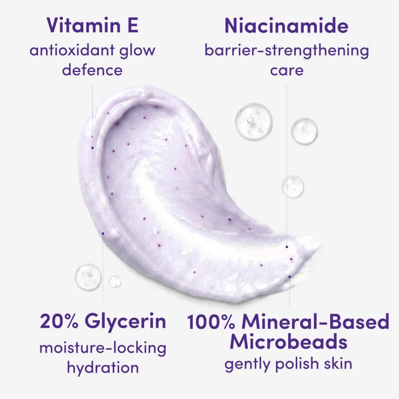 Dove French Lavender & Oat Milk tělový peeling 295 ml