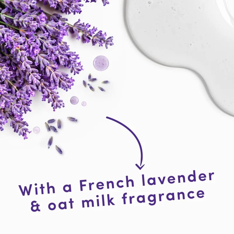 Dove French Lavender & Oat Milk tělový peeling 295 ml