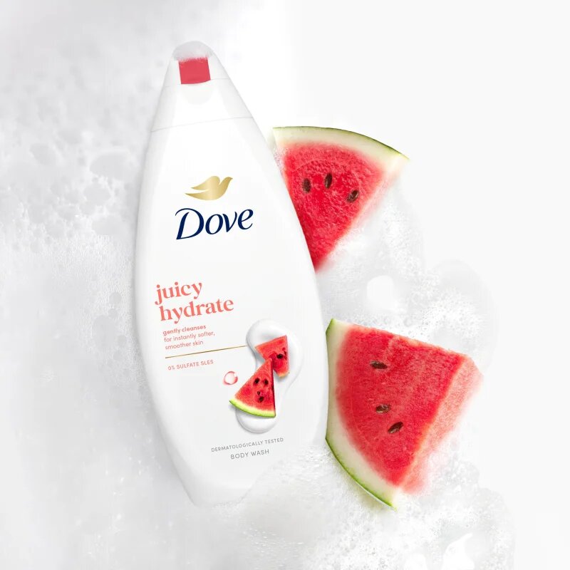 Dove Juicy Hydrate sprchový gel 450 ml