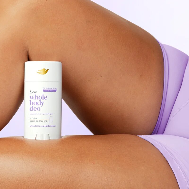 Dove Lavender & Chamomile tuhý deodorant na tělo 75 ml