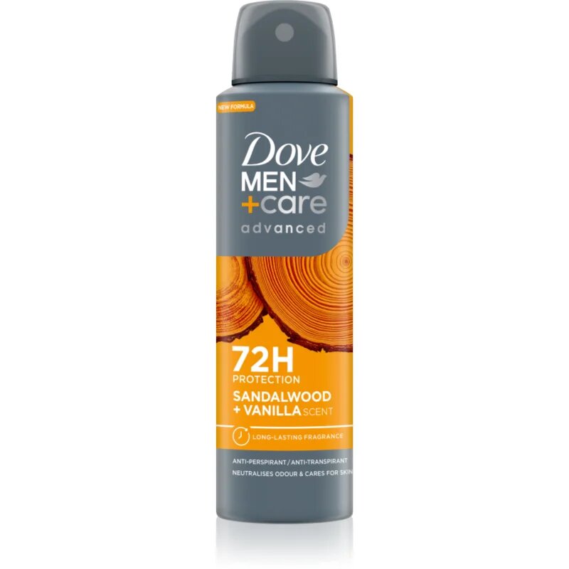 Dove Men+Care Advanced Sandalwood & Vanilla antiperspirant pro muže Sandalwood&Vanilla 150 ml