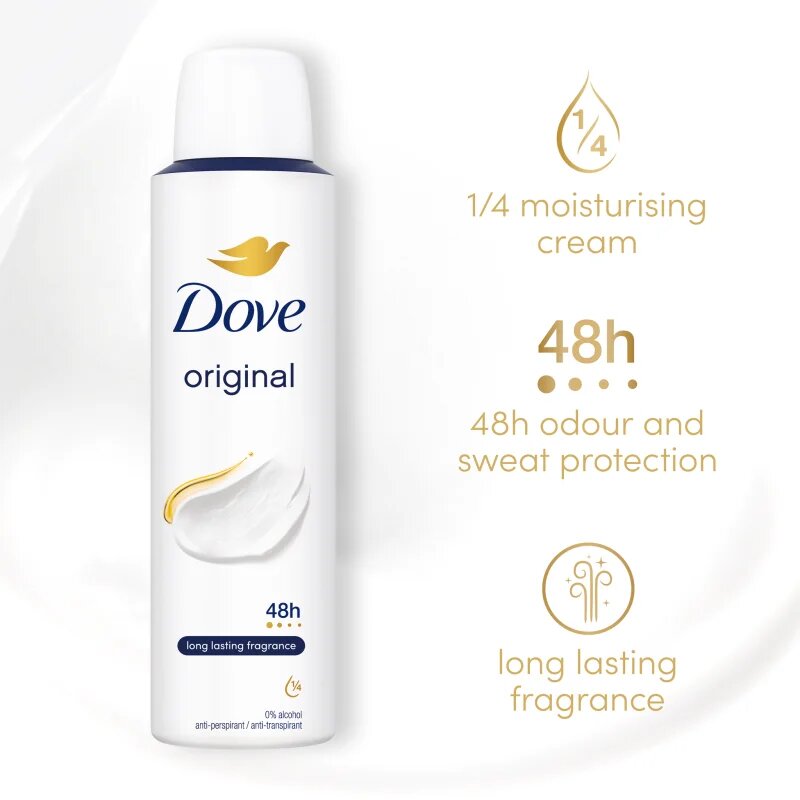 Dove Original antiperspirant sprej 200 ml