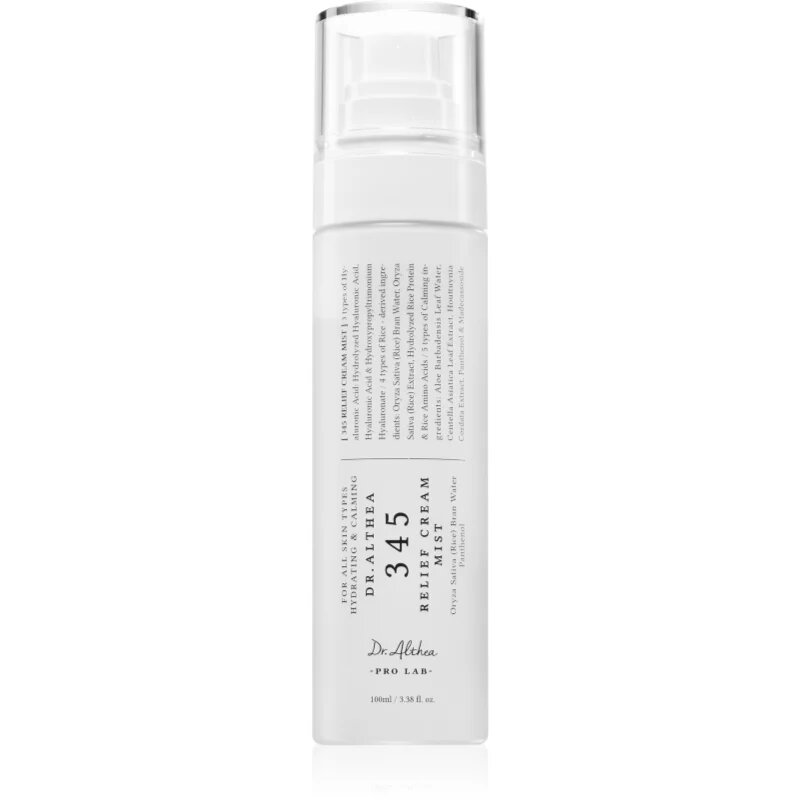 Dr. Althea 345 Relief Cream Mist hydratační a vyživující tonikum se zklidňujícím účinkem 100 ml