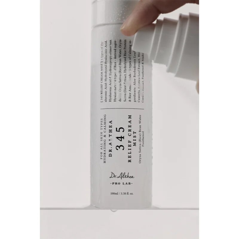 Dr. Althea 345 Relief Cream Mist hydratační a vyživující tonikum se zklidňujícím účinkem 100 ml