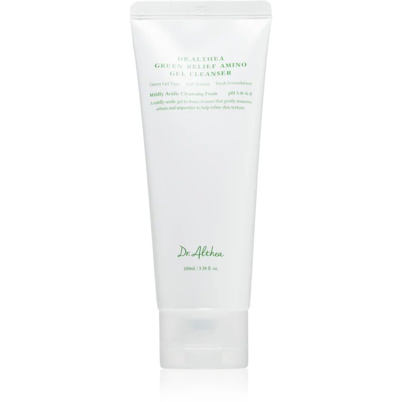 Dr. Althea Green Relief Amino Gel Cleanser hloubkově čisticí gel s hydratačním účinkem 100 ml