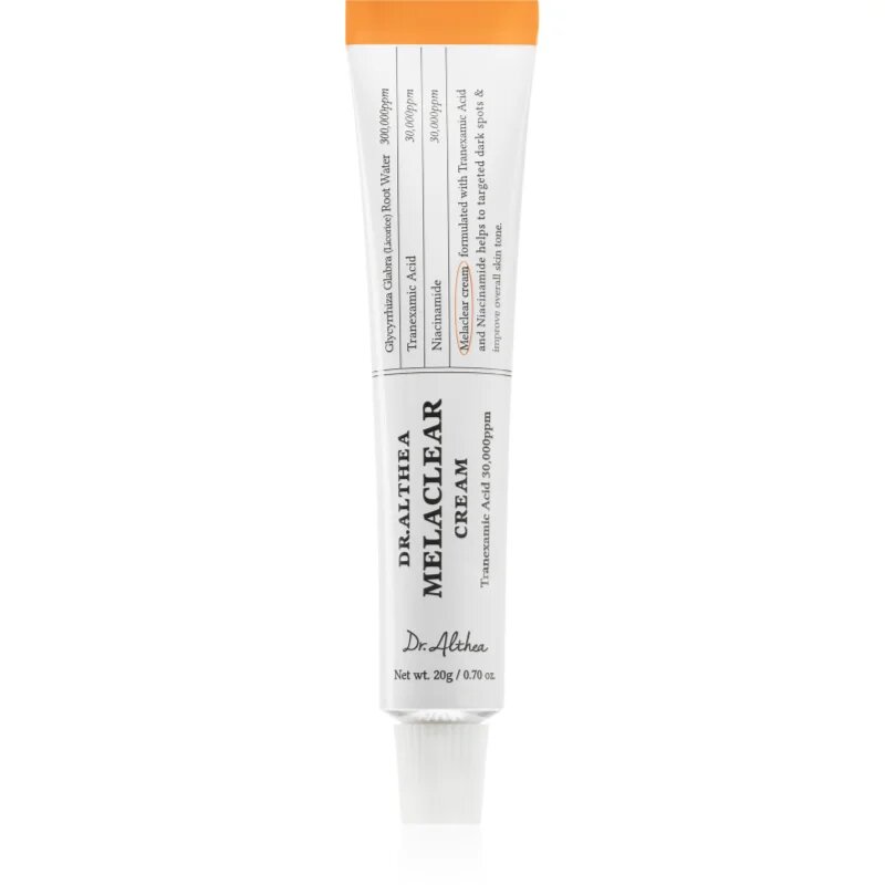Dr. Althea Melaclear Cream vyhlazující a rozjasňující krém pro sjednocení barevného tónu pleti 20 g