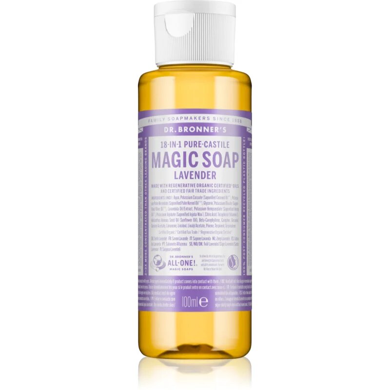 Dr. Bronner’s Lavender tekuté univerzální mýdlo 100 ml