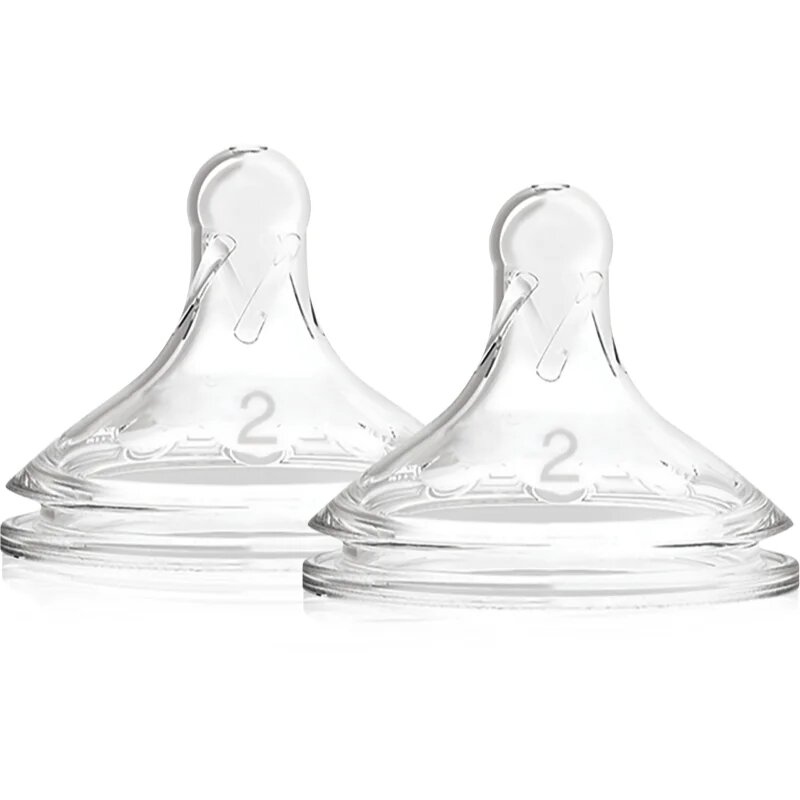 Dr. Brown's Options+ Wide-Neck Level 2 savička na láhev 3 m+ 2 ks