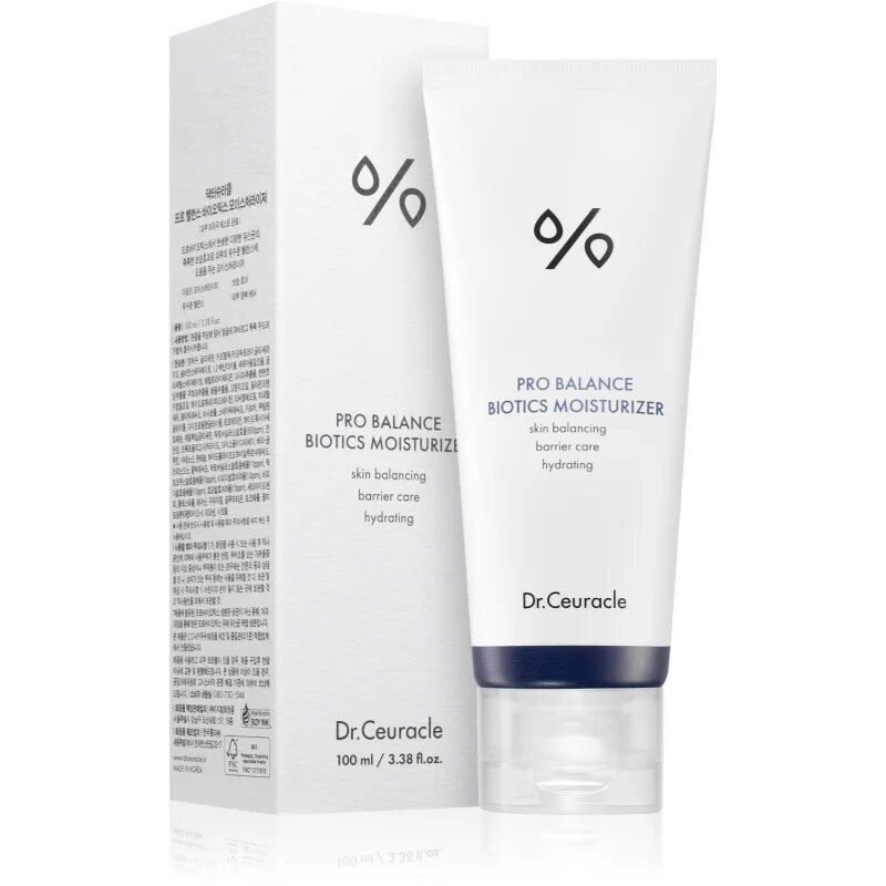 Dr.Ceuracle Pro Balance Biotics Moisturizer hydratační a vyživující krém pro posílení kožní bariéry 100 ml