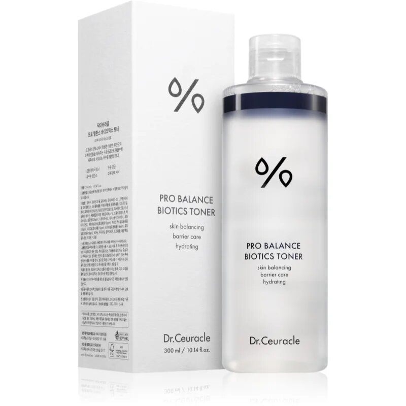 Dr.Ceuracle Pro Balance Biotics Toner hydratační tonikum pro posílení kožní bariéry 300 ml