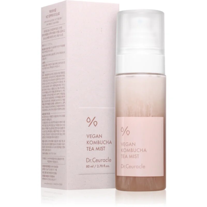 Dr.Ceuracle Vegan Kombucha Tea Mist rozjasňující mlha s vyživujícím účinkem 80 ml