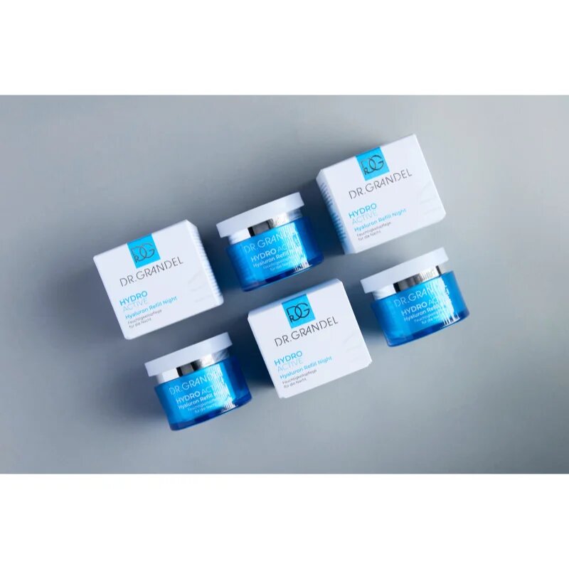 Dr. Grandel Hydro Active Hyaluron Refill Night noční hydratační krém 50 ml