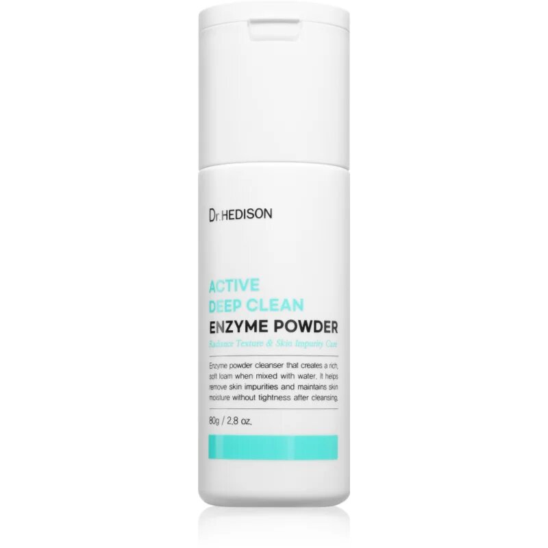 Dr. HEDISON Active Deep Clean Enzyme Powder exfoliační prášek pro krásnou pleť 80 g