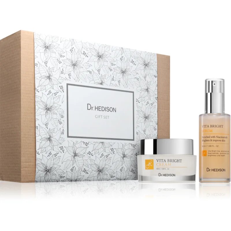 Dr. HEDISON Lighten the Skin Gift Set dárková sada pro rozjasnění pleti