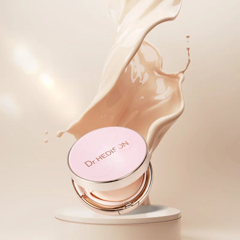 Dr. HEDISON Miracle Cushion kompaktní make-up + náhradní náplň odstín Ivory 2x15 g