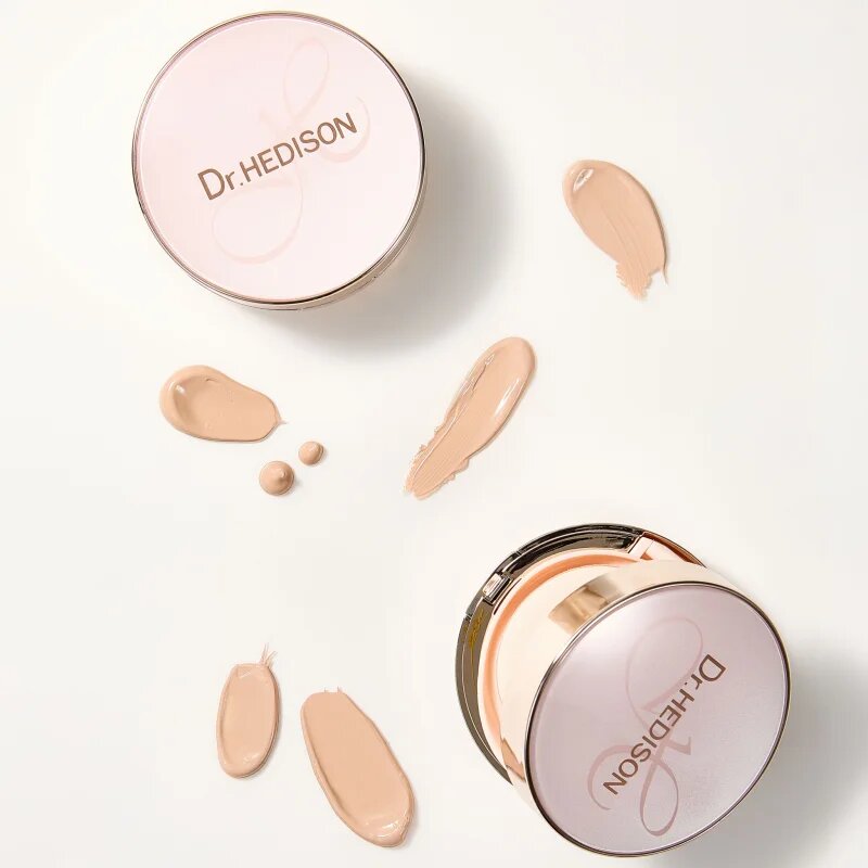 Dr. HEDISON Miracle Cushion kompaktní make-up + náhradní náplň odstín Ivory 2x15 g