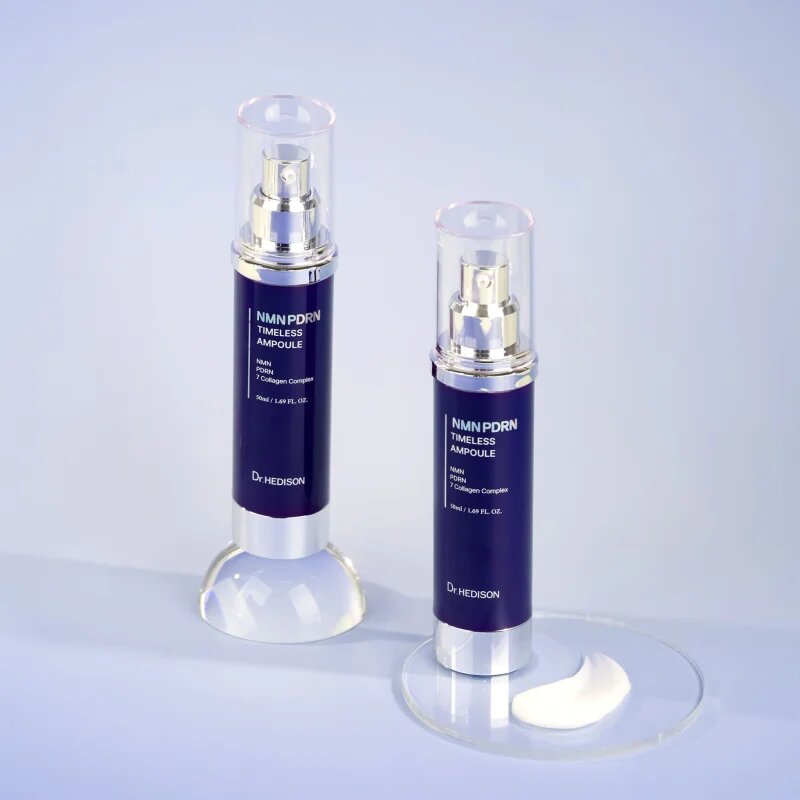 Dr. HEDISON NMN PDRN Timeless Ampoule sérum proti stárnutí pleti pro rozjasnění a hydrataci 50 ml