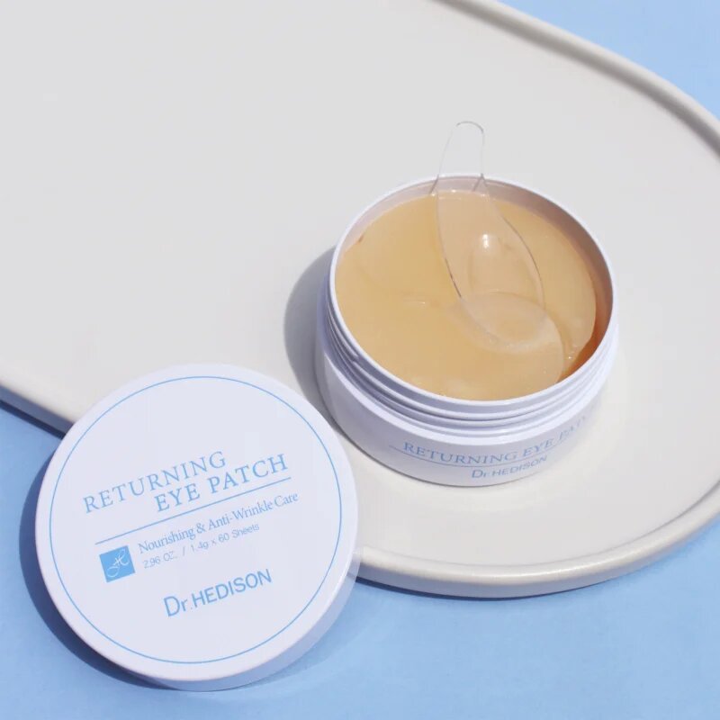 Dr. HEDISON Nourishing & Anti-Wrinkle Care hydrogelová maska na oční okolí proti tmavým kruhům 60 ks