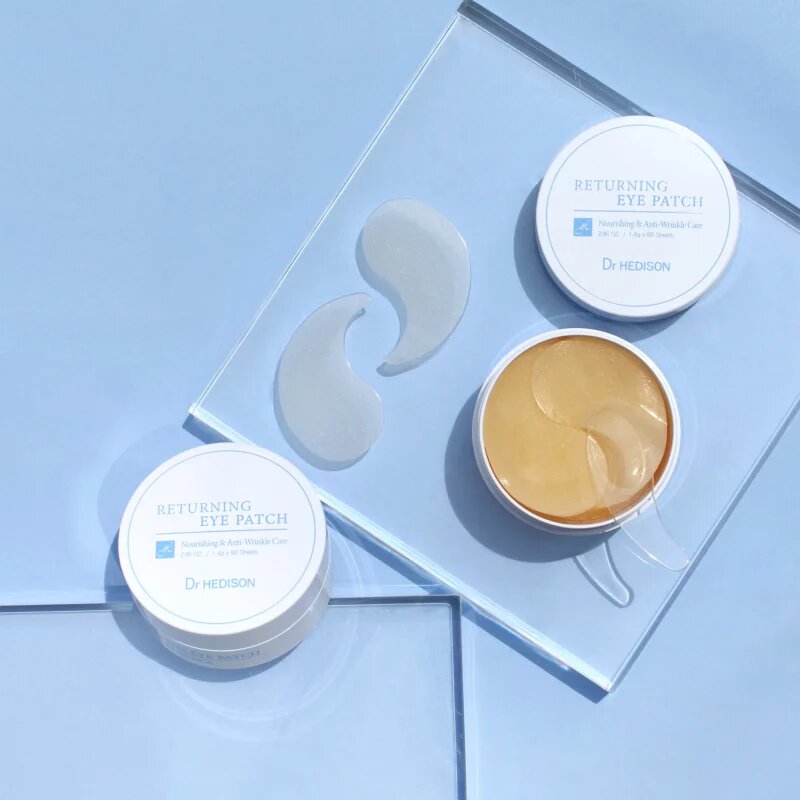 Dr. HEDISON Nourishing & Anti-Wrinkle Care hydrogelová maska na oční okolí proti tmavým kruhům 60 ks