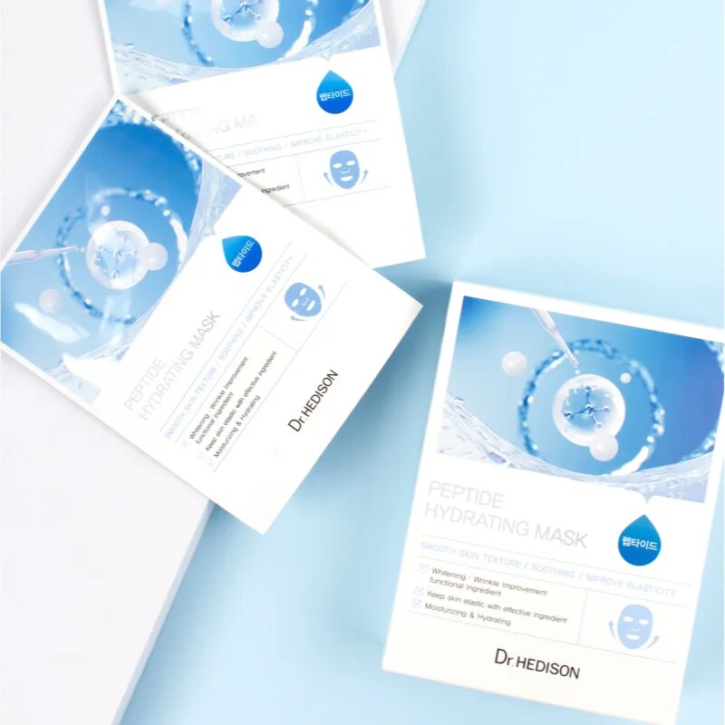 Dr. HEDISON Peptide hydratační plátýnková maska 2.3 g