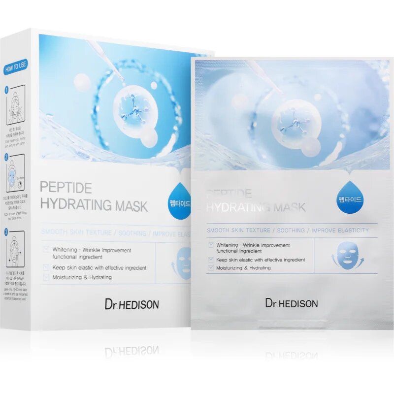 Dr. HEDISON Peptide sada plátýnkových masek