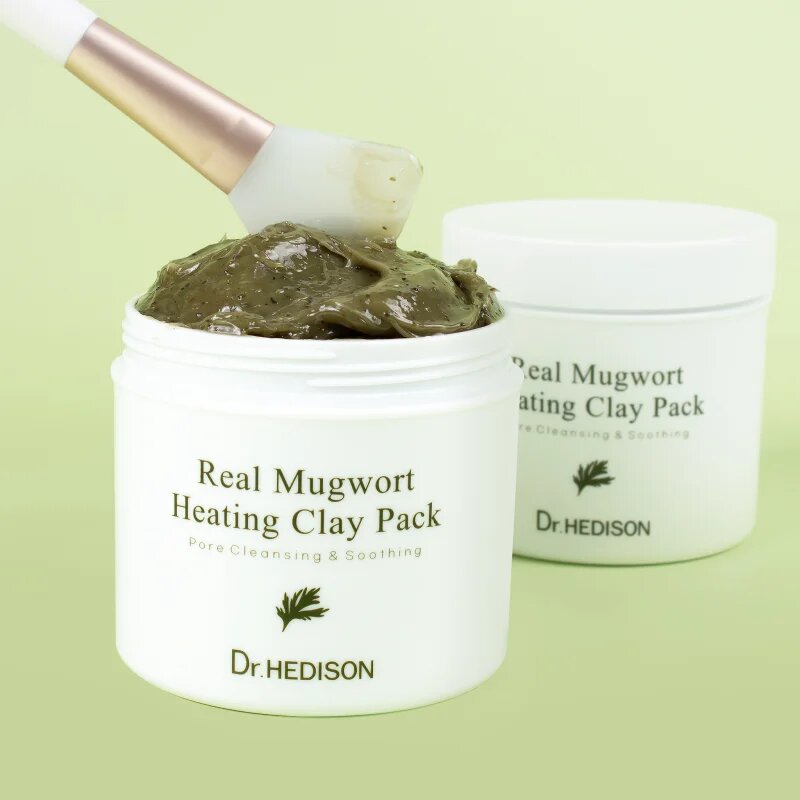 Dr. HEDISON Real Mugwort čisticí pleťová maska s jílem 265 ml