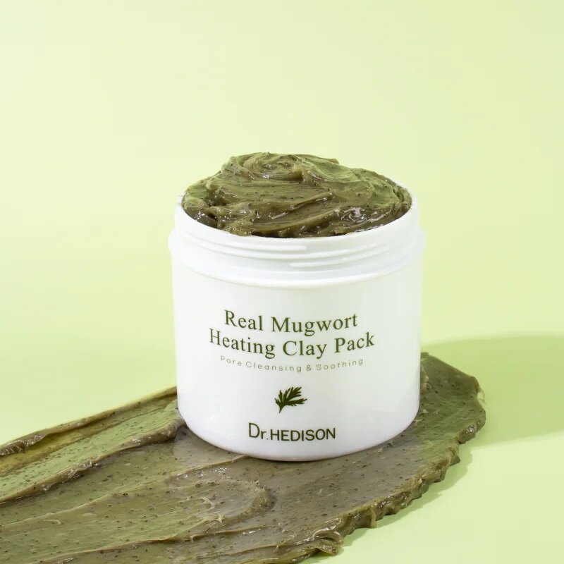 Dr. HEDISON Real Mugwort čisticí pleťová maska s jílem 265 ml