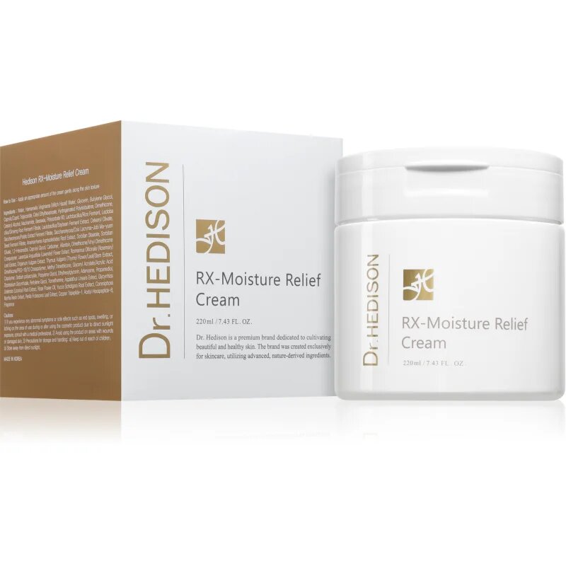 Dr. HEDISON RX Heritage Relief Cream hydratační a zklidňující krém 220 ml