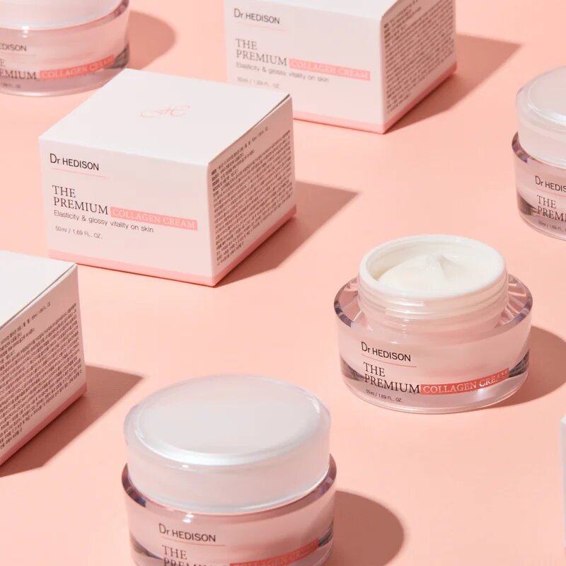 Dr. HEDISON The Premium Collagen pleťový krém proti vráskám 50 ml