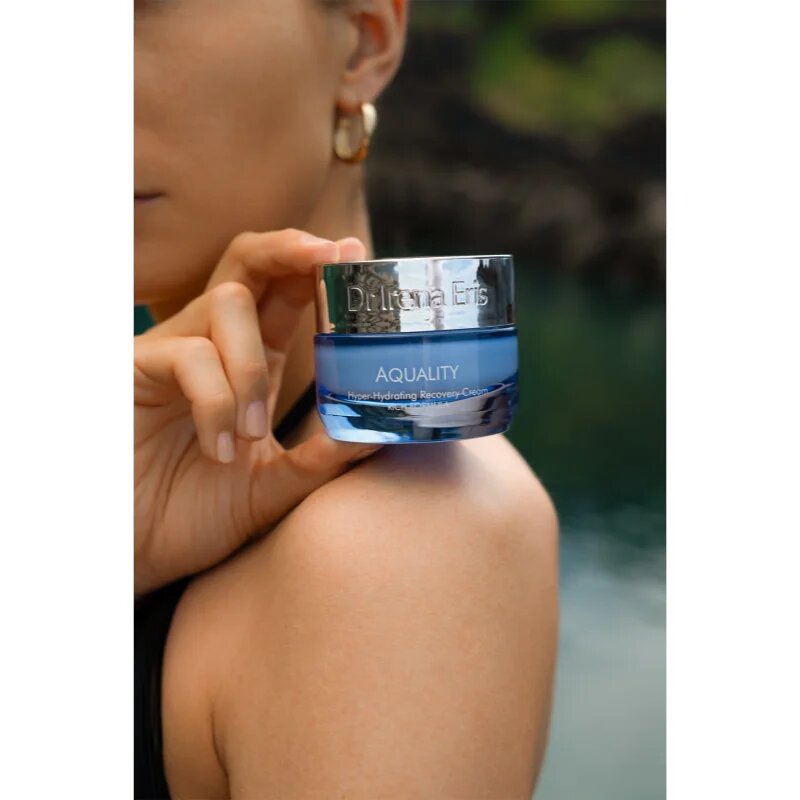 Dr Irena Eris Aquality Hyper-Hydrating Recovery Cream Rich Formula hloubkově hydratační krém proti vráskám 50 ml