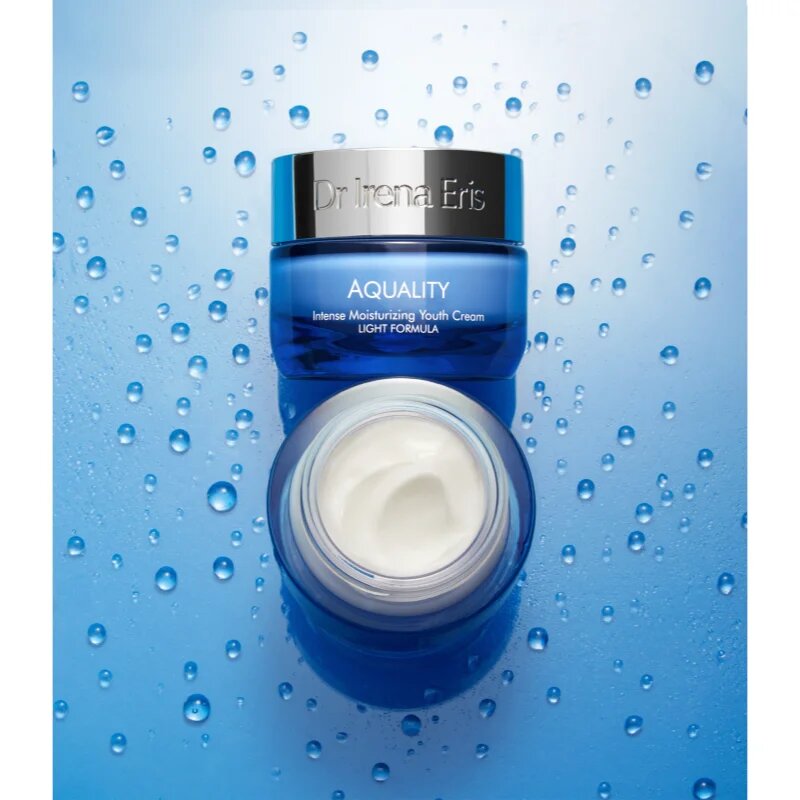 Dr Irena Eris Aquality Intense Moisturizing Youth Cream Light Formula intenzivně hydratační krém s omlazujícím účinkem 50 ml
