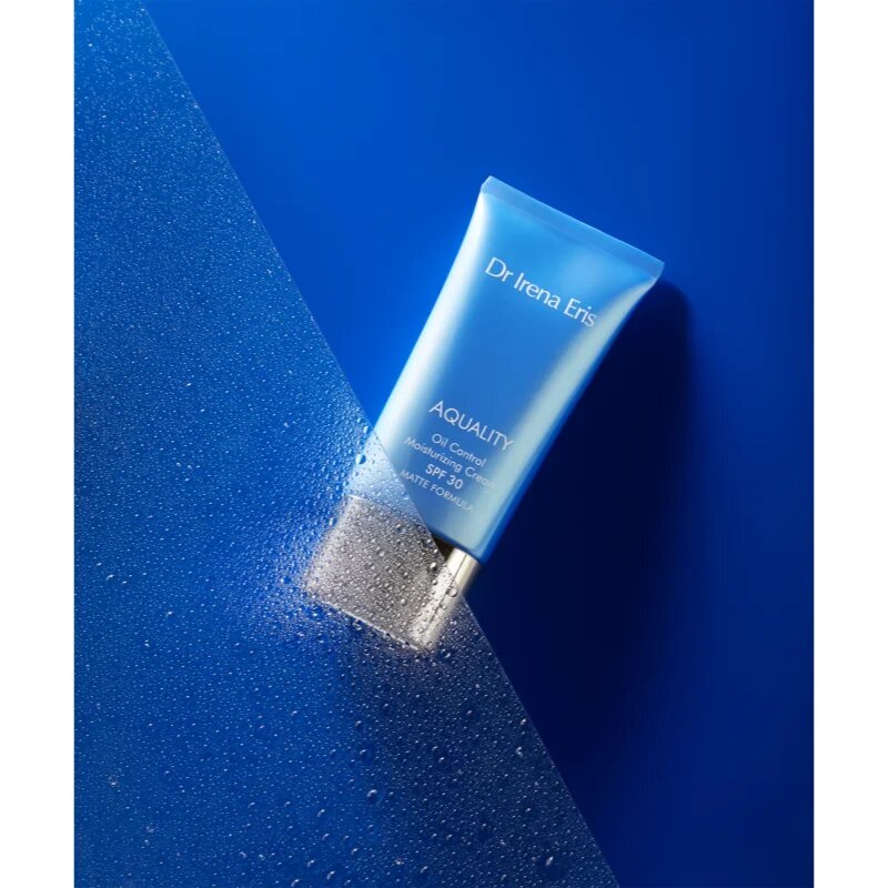 Dr Irena Eris Aquality Oil-Control Moisturizing Cream hloubkově hydratační krém proti vráskám SPF 30 50 ml
