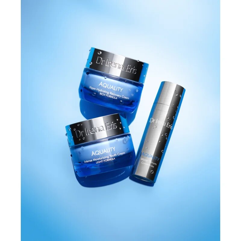 Dr Irena Eris Aquality Water Serum Concentrate intenzivně hydratační pleťové sérum proti stárnutí pleti 30 ml