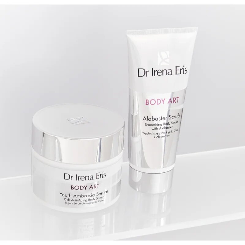 Dr Irena Eris Body Art Alabaster Scrub vyhlazující tělový peeling s alabastrem 200 ml