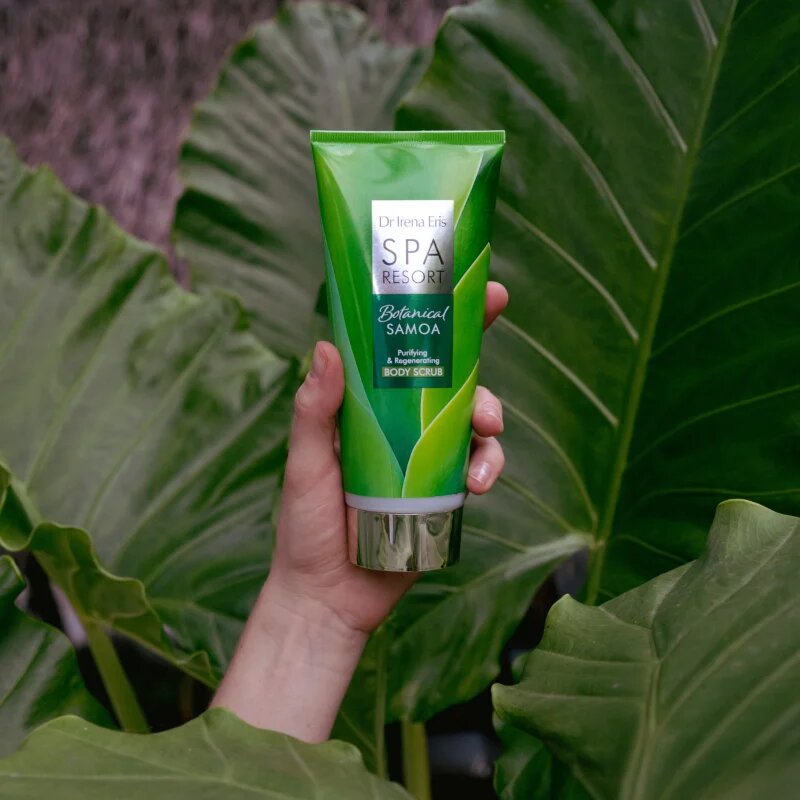 Dr Irena Eris SPA Resort Botanical Samoa čisticí tělový peeling s regeneračním účinkem 200 ml