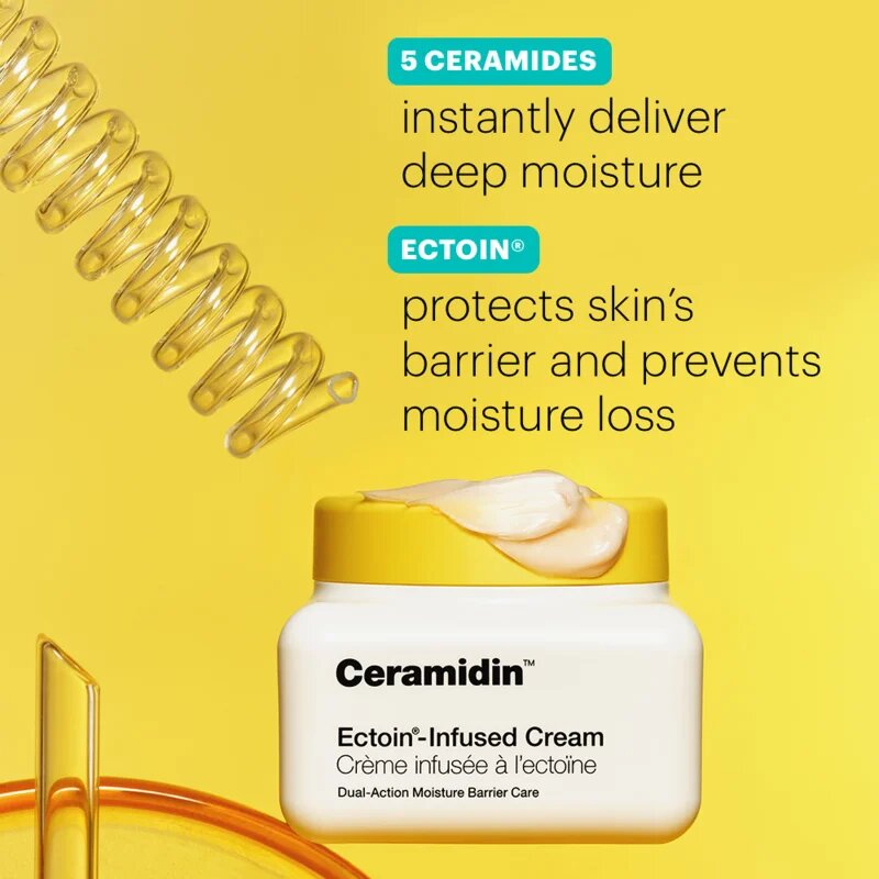 Dr. Jart+ Ceramidin™ Ectoin-Infused Cream hydratační krém na obličej s ceramidy 50 ml