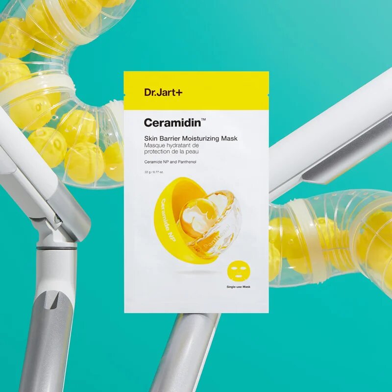 Dr. Jart+ Ceramidin™ Skin Barrier Moisturizing Face Mask hydratační maska s ceramidy 22 g